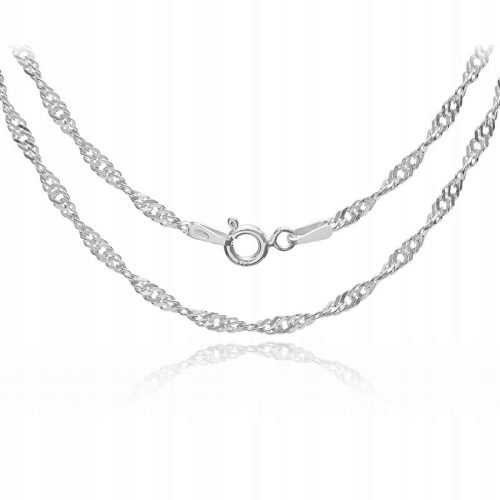  SINGAPORE SILVER CHAIN 45 CM WOMEN'S SILVER 925