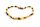  Amber necklace 33 cm