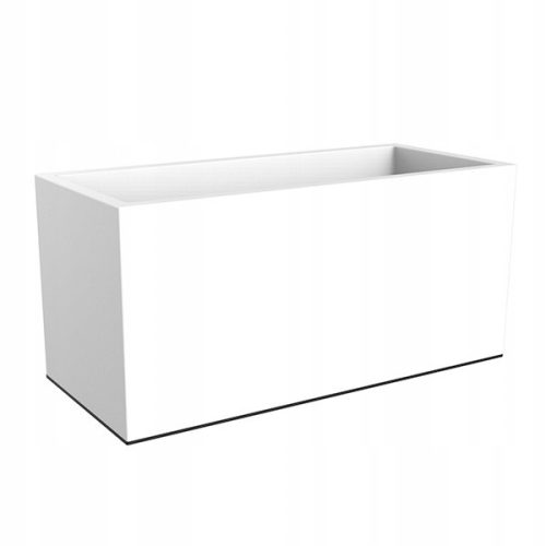  Elho flowerpot 88 cm x 39 x 41 cm, white plastic