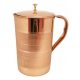 Glasses and cups Copper water jug, 2l, copper stripes