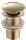  Round Click-Clack cap without overflow Mexen Gold, Gold