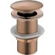  Plug without overflow Click-Clack Mexen 79910-60 round rose gold 9.5 cm