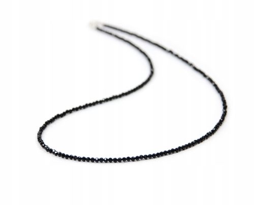  Faveo Tourmaline Necklace 2mm 45cm Black