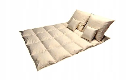  Couette duvet 200x220 3kg+4 OREILLERS+GOLD BIZA