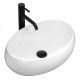 Rea Linda rectangular countertop washbasin