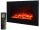 Wall fireplace with heating function DacEnergy black 1900 W 65 x 46 x 13 cm