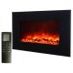 Wall fireplace with heating function DacEnergy black 1900 W 65 x 46 x 13 cm