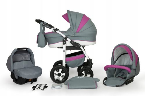  VERDI ELIZ STROLLER 3IN1 + BAG + ACCESSORIES