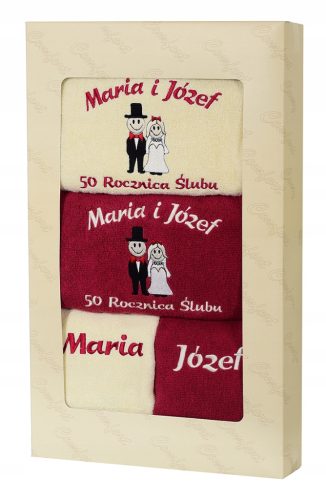  Large Towels with Your Embroidery Wedding Anniversary Gift