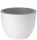  Form-Plastic flowerpot 35 cm x 35 x 1 cm diameter 40 cm plastic white, grey and silver tones