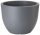  Form-Plastic flowerpot 30 cm x 30 x 29.5 cm diameter 30 cm plastic in the colors grey and silver