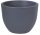  Prosperplast flowerpot, 34.5 cm x 34.5 x 25.7 cm, diameter 34.5 cm, plastic in grey and silver tones