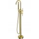 Single lever mixer, freestanding Mexen Alma Gold for bathtubs