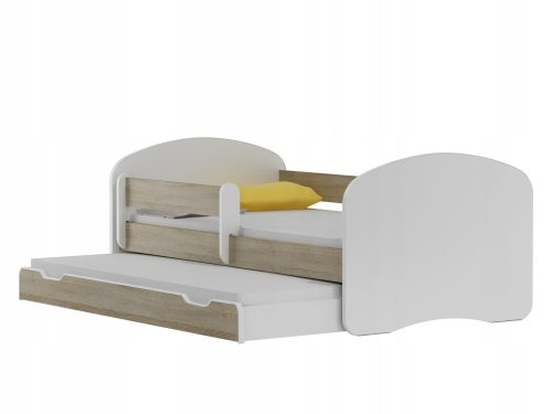  Bed Meble Partner double bed 184 x 100 cm, multicolored