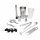 Whiskey Rocks Bartender Set for Drinks, 14-piece