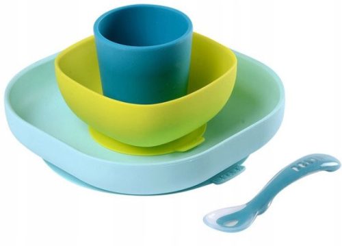  Beaba silicone tableware set