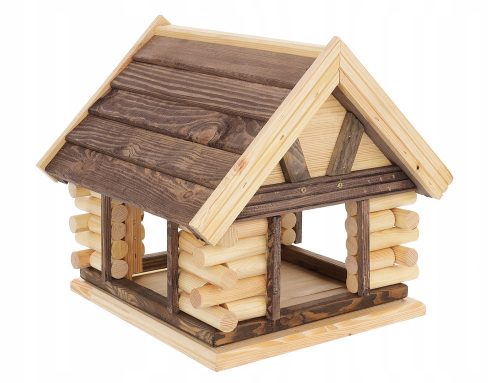  Birdhouse made of Mazur wood, 35 x 32 x 37 cm