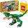  LEGO Creator 3 in 1 31058 Mighty Dinosaurs + LEGO Paper Bag 001-2021-2022-2023-2024