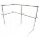 CLOTHES RACK CLOTHES RACK HANGER 1.5x2x2m