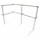 CLOTHES RACK CLOTHES RACK HANGER 1.5x2x2m