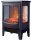 Freestanding fireplace with heating function, electric Ferretti black 1800 W 39 x 54 x 26 cm