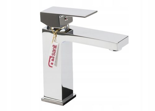 Msanit Elite floor-standing washbasin mixer, chrome