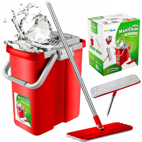 GreenBlue MaxiClean GB850 bucket and flat mop 35 cm