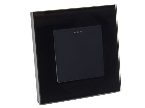 Single switch Classic, flush-mounted B-line black BL-1000105