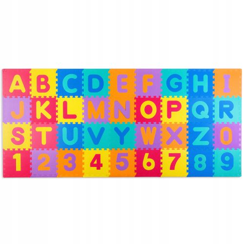  Ricokids foam puzzle letters and numbers 36 pieces