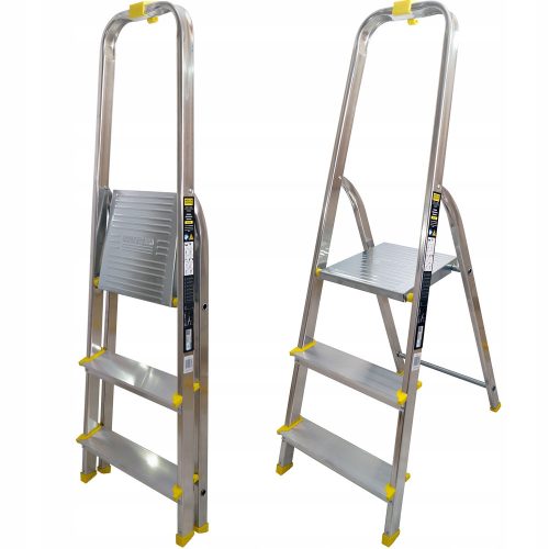 Bayersystem ladder 0.57 m aluminum 1 x 3 up to 150 kg