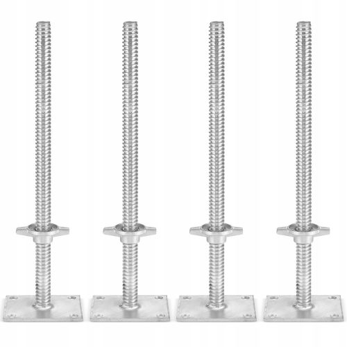 Warsaw Scaffold Higher Adjustable Foot for Warsaw Scaffold 40cm 4 pcs.