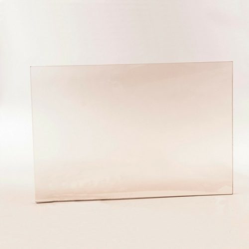 FIREPLACE GLASS, SIZE 59x38, HEAT RESISTANT, 800 degrees.