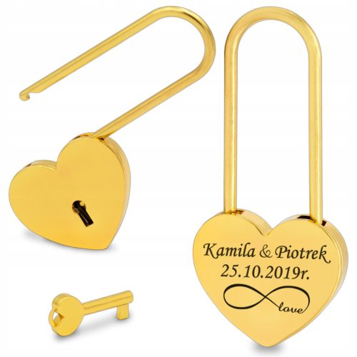  souvenir padlock with key