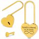  souvenir padlock with key