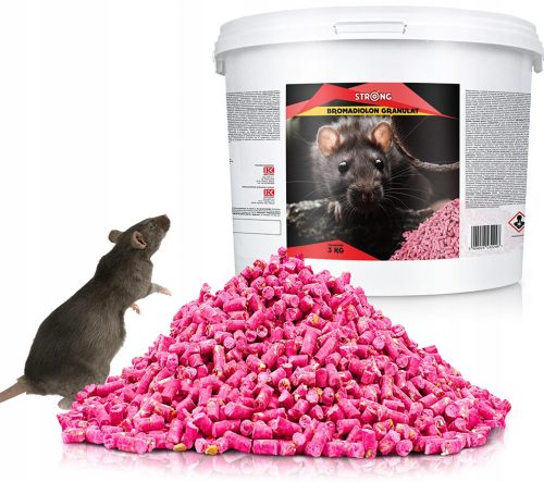  Poison, mouse and rat poison Strong 3.7 kg