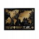  VIP Scratch Map Set + Black Aluminum Frame