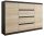  Mobene Modern chest of drawers 140 x 40 x 98 cm Wenge matt