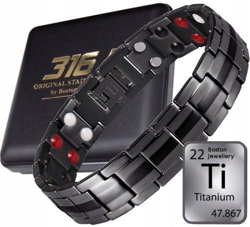  TITANIUM HEALTH BRACELET MAGNETIC BRACELET HIGH POWER PURE TITANIUM