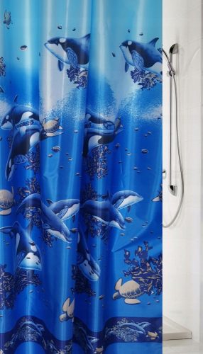 Textile Shower Curtain Importer, Polish Waterproof Bathroom, 180 x 180 cm