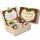  Gift set personalized box with tea, honey, chocolate MIX