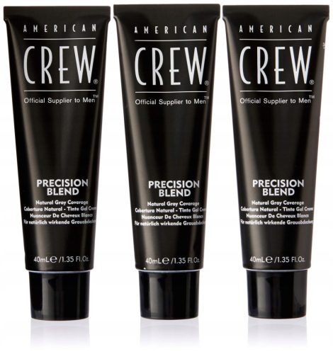  American Crew Degreaser for Men 4-5 Medium Natural 3x40 ml