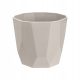  Elho flowerpot 18x18x17 cm, grey plastic