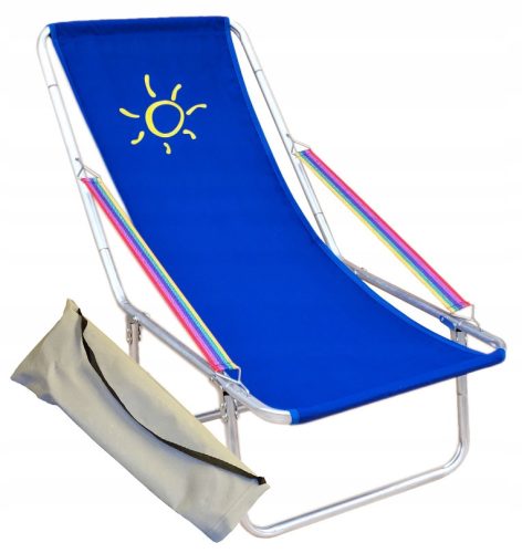 Sun loungers and garden and terrace PICNIK deck chair, aluminum, multicolored