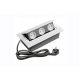 GTV Strip extension cable 1.5 m, 3 pcs. sockets, white