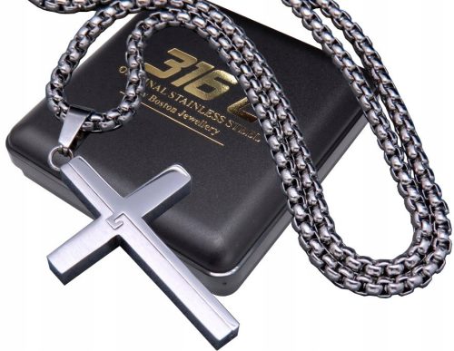  CHAIN + NICE CROSS SURGICAL STEEL 316L