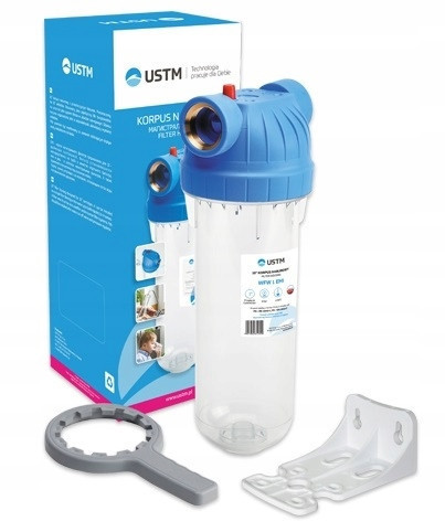  UST-M WFW34 EMI KPL 3/4" filter housing with key and plate