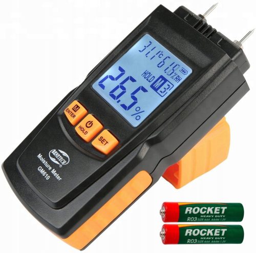 Benetech invasive wood moisture meter 2-70%