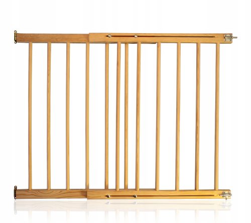  Barrier for doors, stairs, screw-on gates, extensions in brown and beige tones