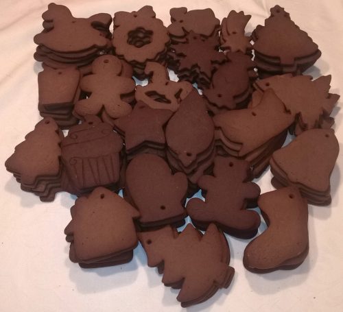  GINGERBREAD GINGERBREAD FOR THE CHRISTMAS TREE 30 pcs