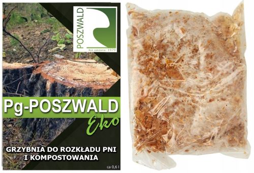  2x Pg POSZWALD Eco Mycelium for the decomposition of tree trunks